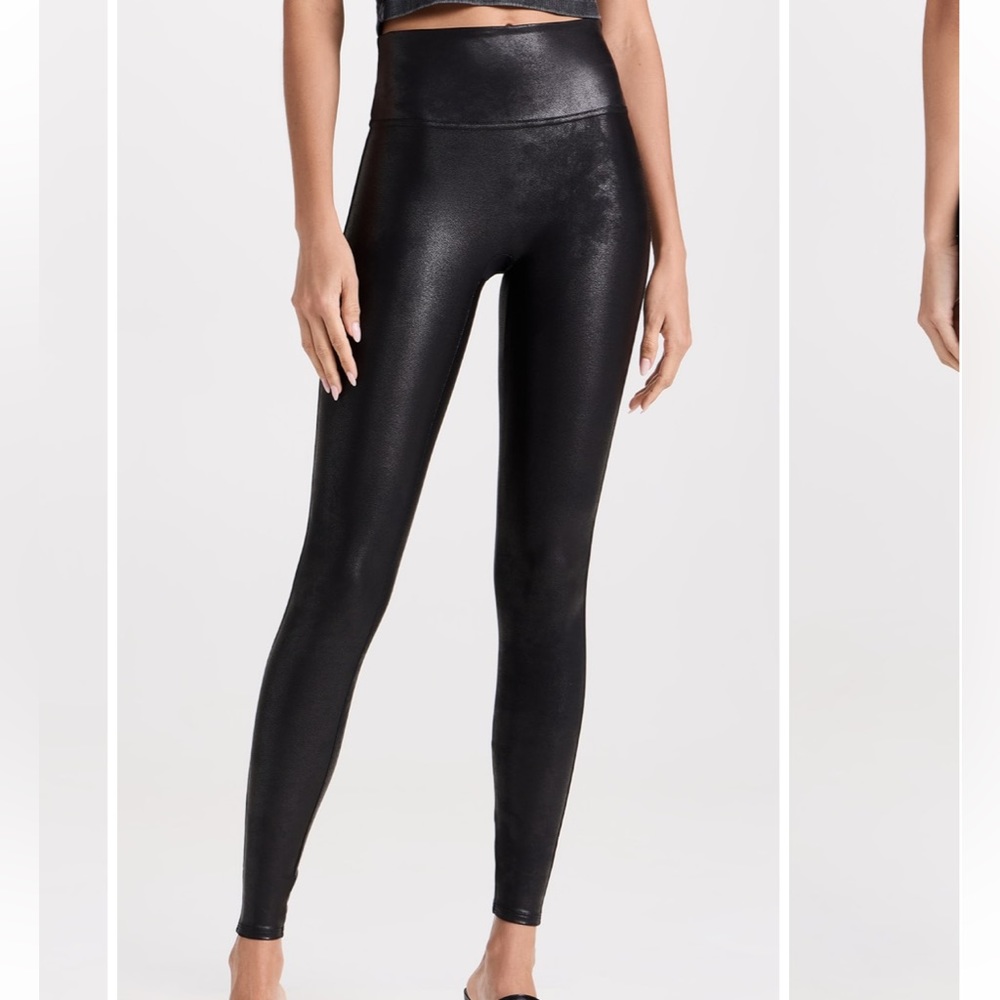 Spanx Faux Leather Leggings